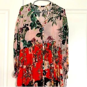 Free people floral maxi dress
